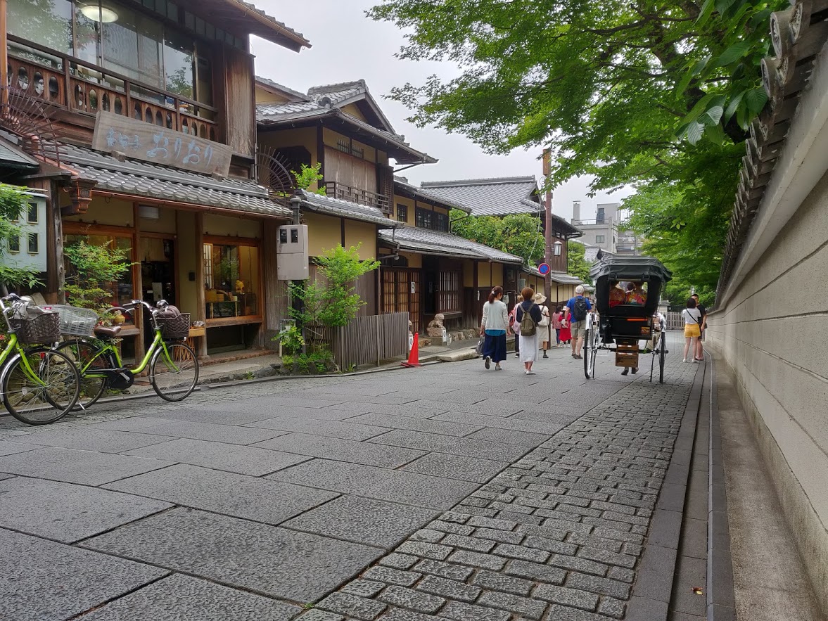 Nishiki market en Gion