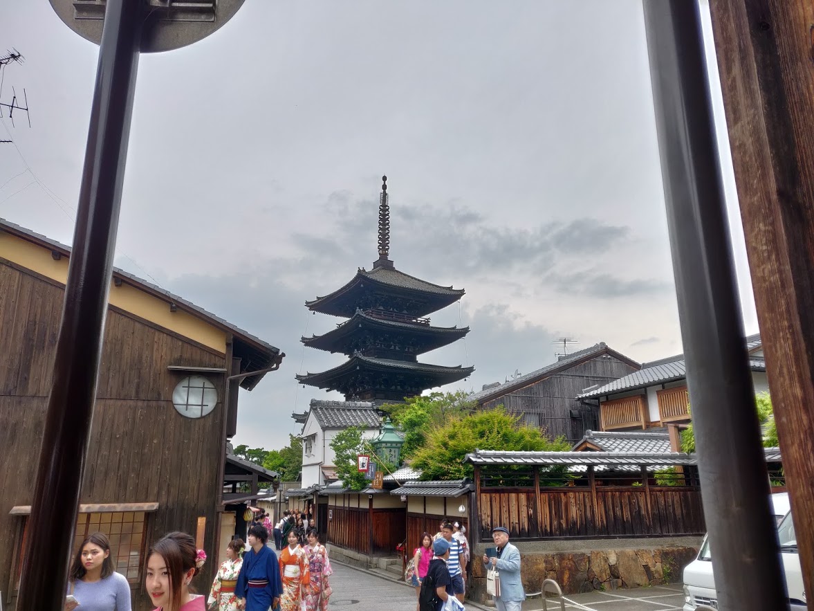 Nishiki market en Gion