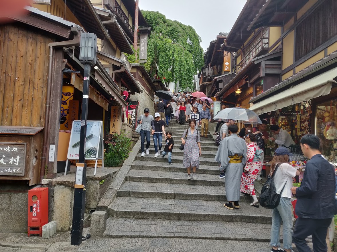 Nishiki market en Gion