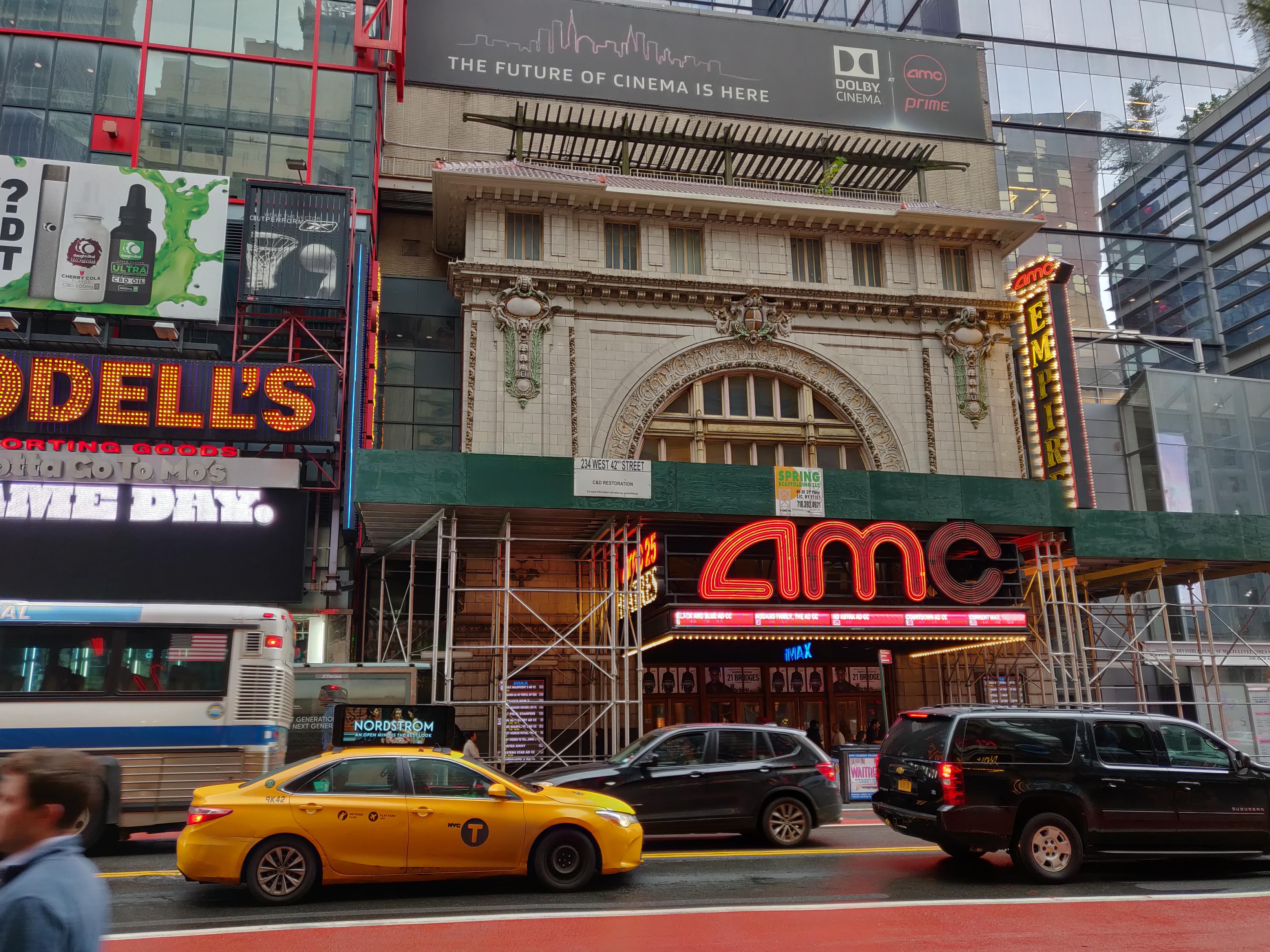 Een wandeling op Times Square