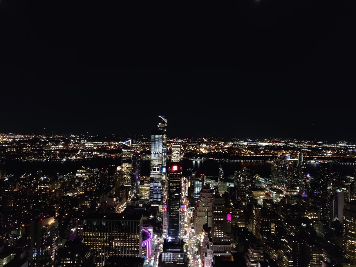 On top of the Empire State Building