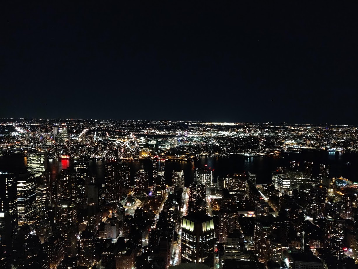 On top of the Empire State Building