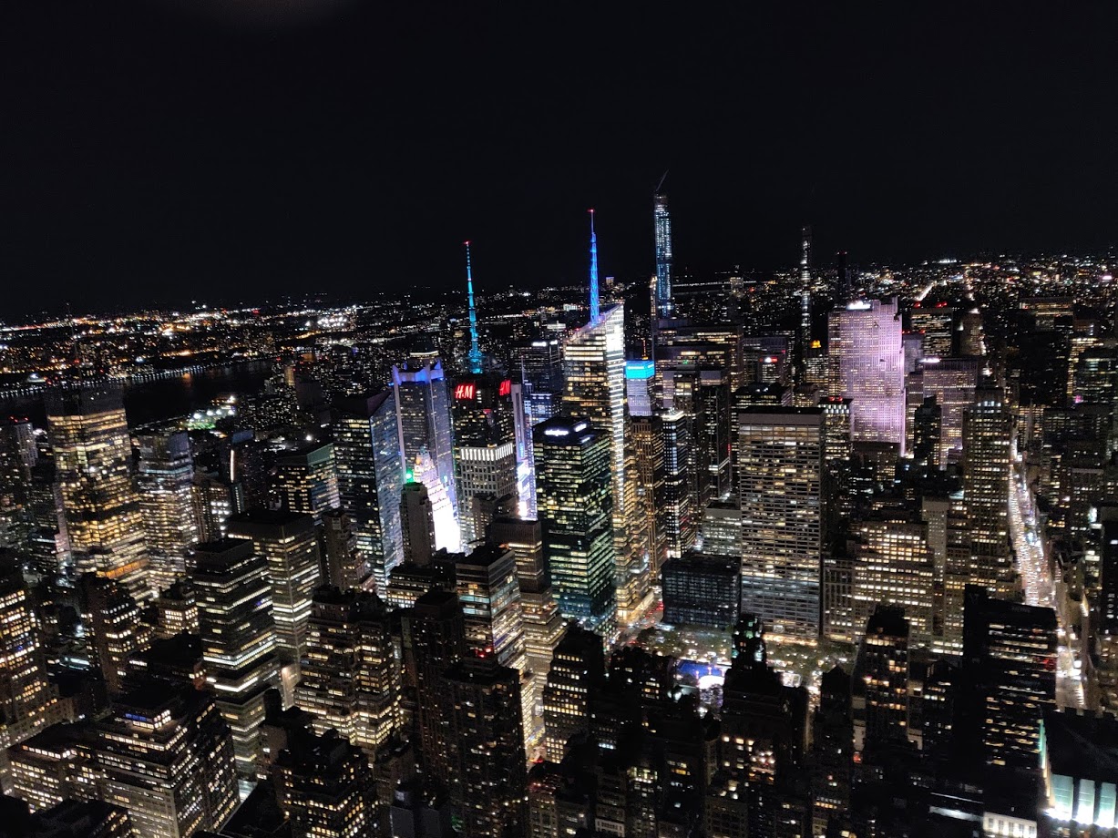 On top of the Empire State Building