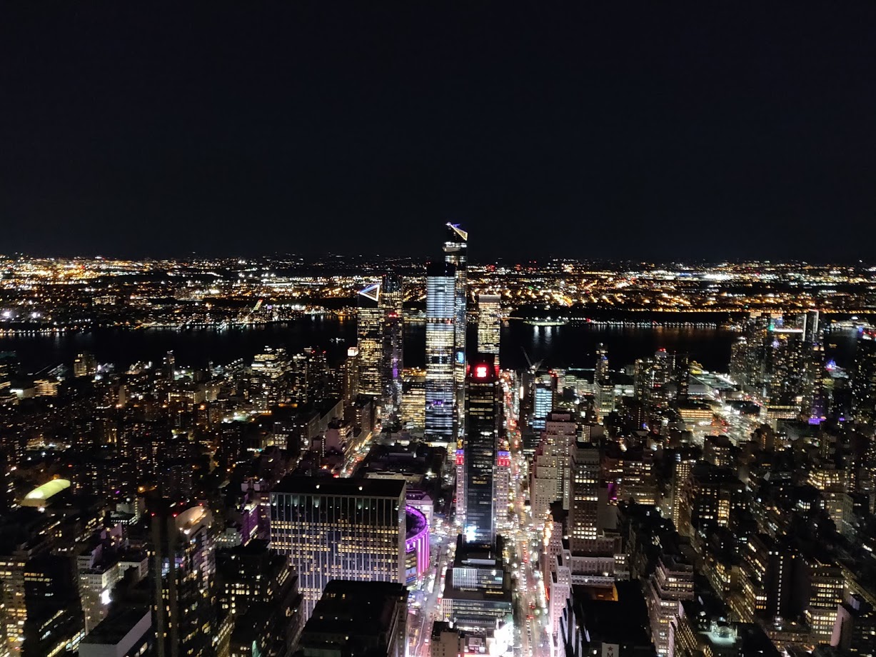 On top of the Empire State Building