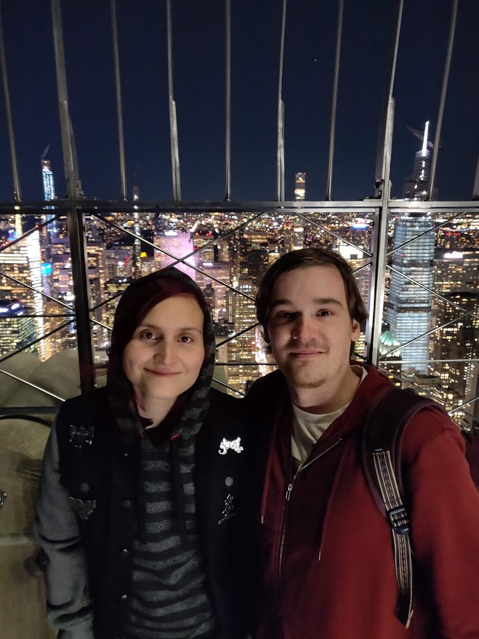 On top of the Empire State Building