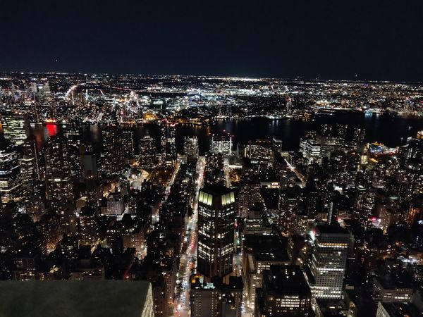 On top of the Empire State Building